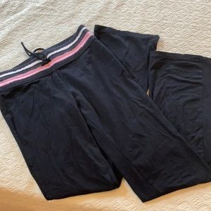 Junior size M Black Bootcut Leggings